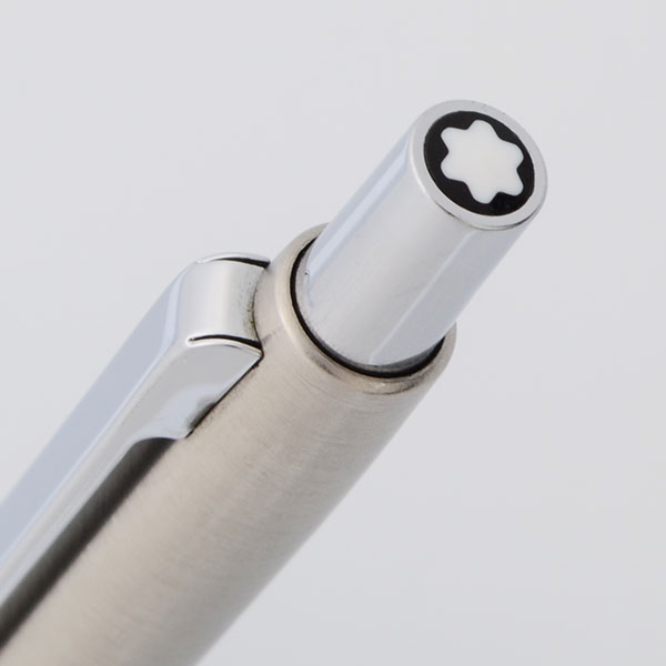 Montblanc Slimline Ballpoint Pen (1990s) - Polished Chrome w/Shiny